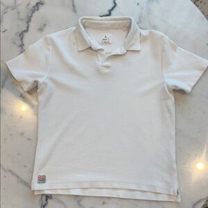 johnnie-O Kids Classic White Polo